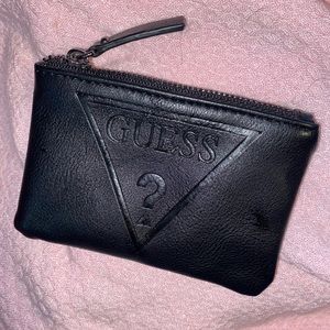 Guess coin purse keychain wallet